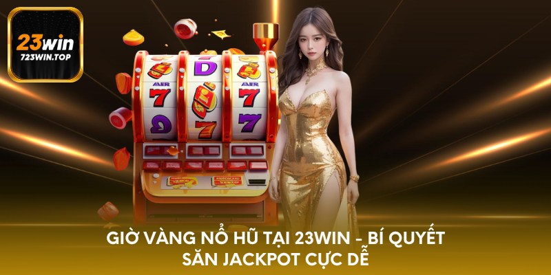 Giờ vàng nổ hũ tại 23win - bí quyết săn jackpot cực dễ