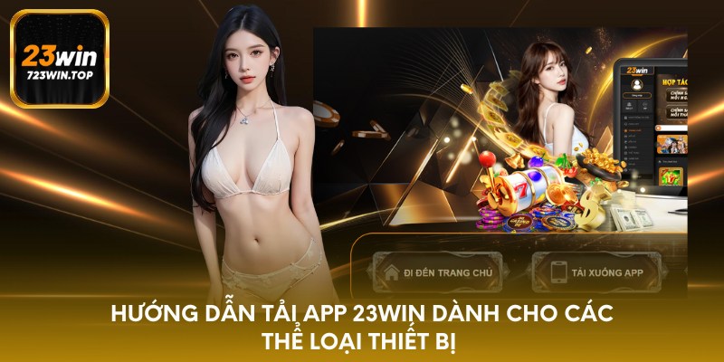 Hướng dẫn tải app 23win dành cho các thể loại thiết bị